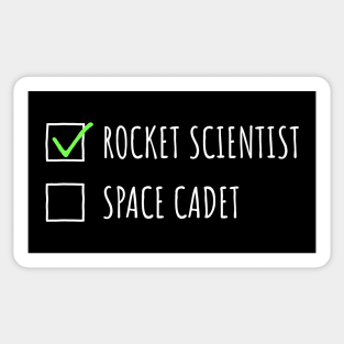 Rocket Scientist Sticker